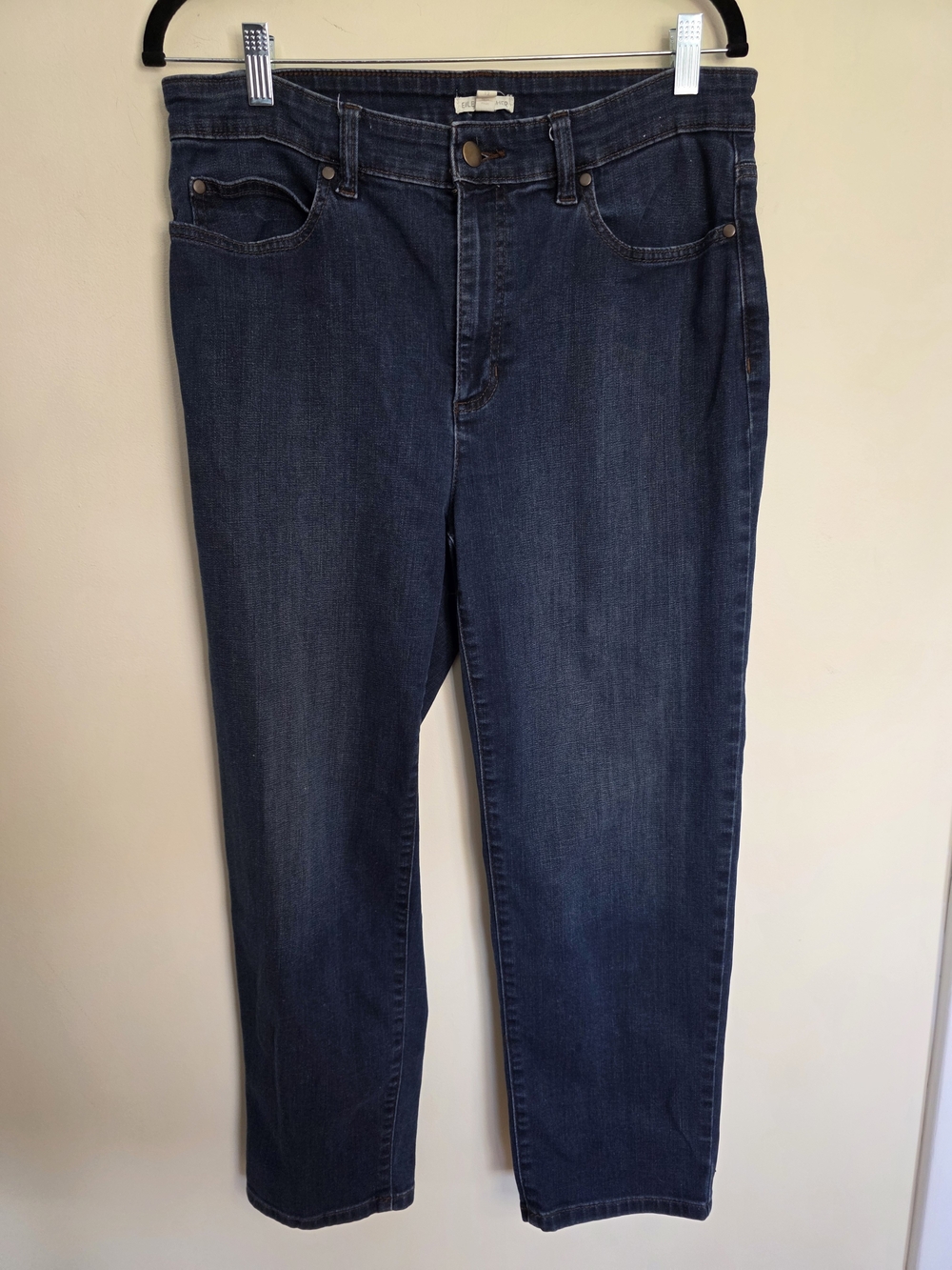 Eileen Fisher High-Rise Dark Blue Women's Jeans